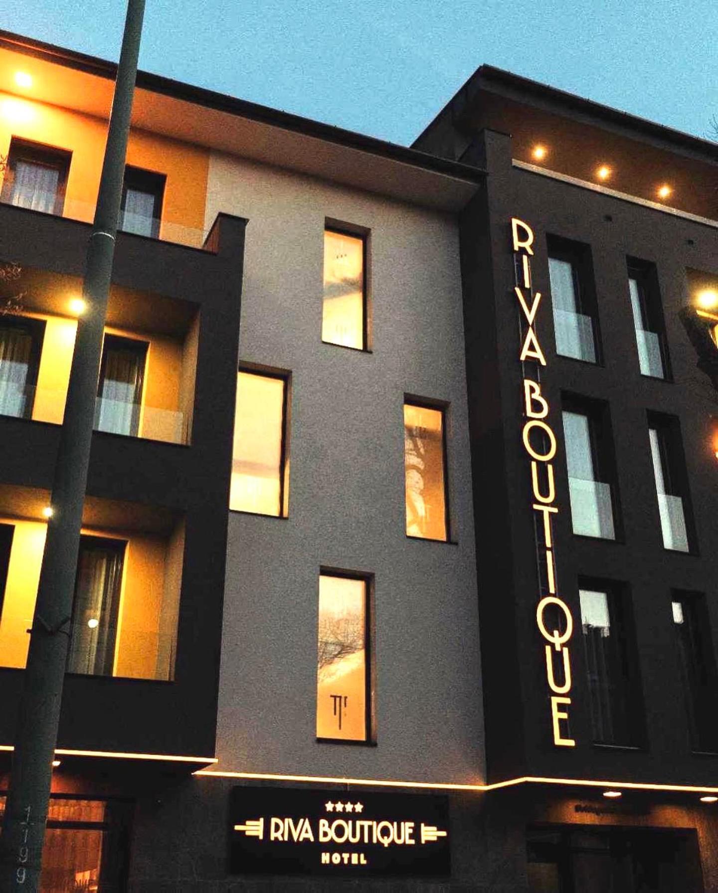 Riva Boutique Hotel Szeged Exterior foto
