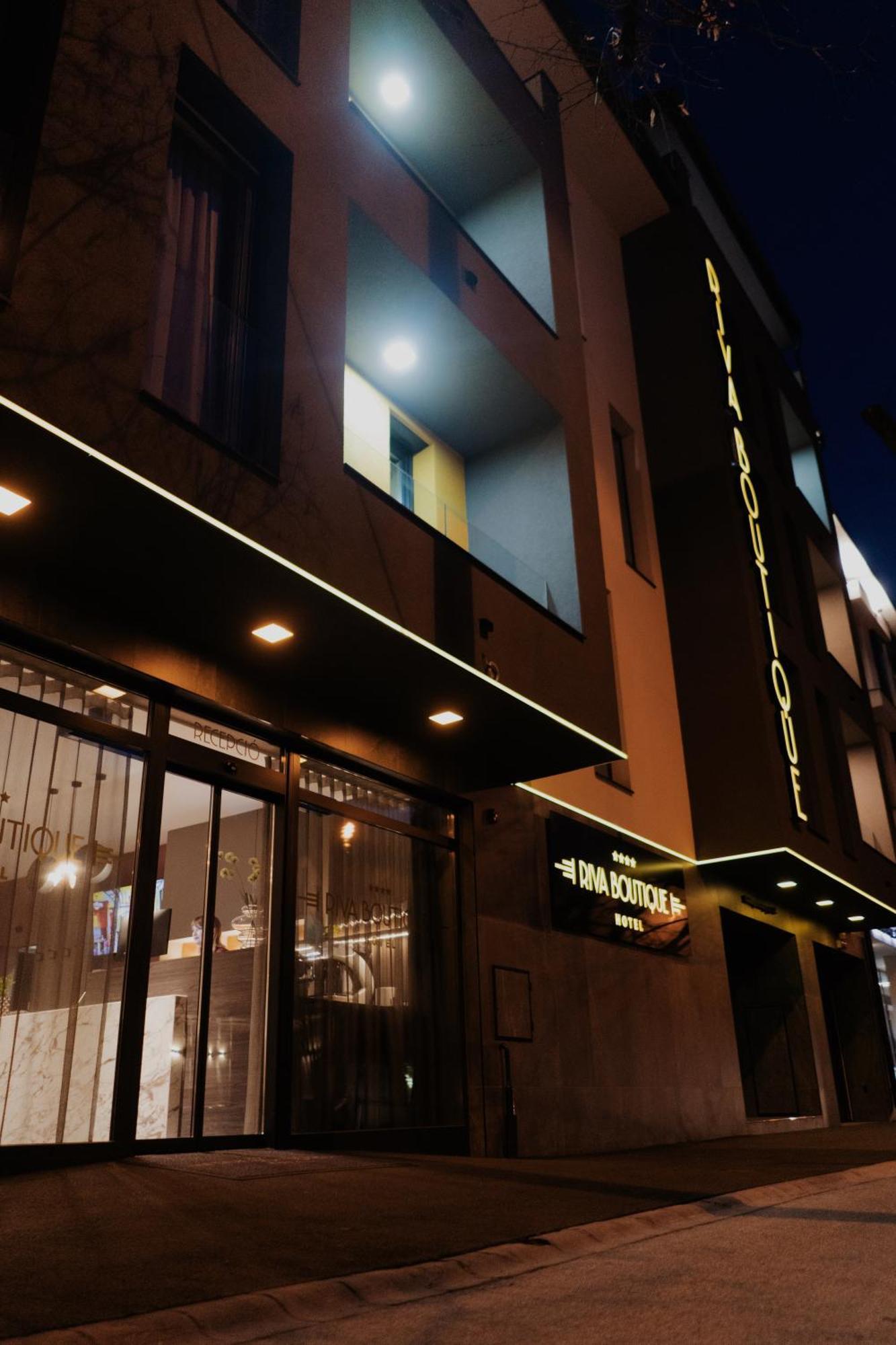 Riva Boutique Hotel Szeged Exterior foto
