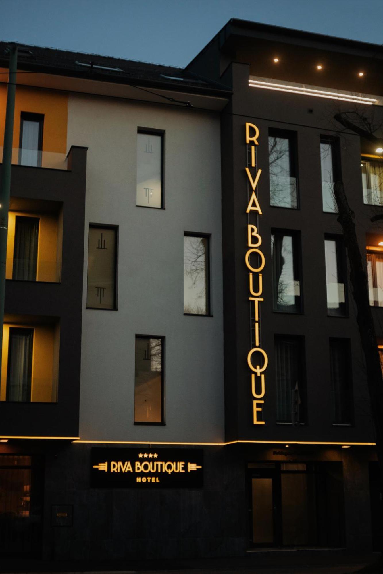 Riva Boutique Hotel Szeged Exterior foto